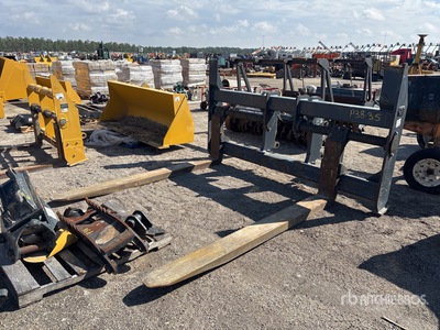 JRB 96 in Wheel Loader Forks - Fits John Deere 744