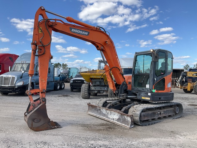 2019 Doosan DX85R-3 Mini Excavator