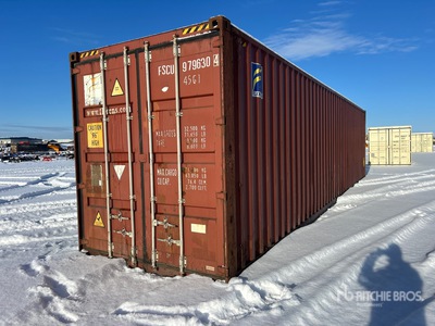 2006 40 ft High Cube Storage Container