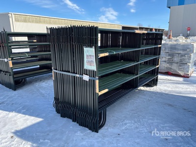 Quantity of (31) 2026 BYT RP96 9 ft 6 in x 5 ft Ranch Livestock Panel (Unused)
