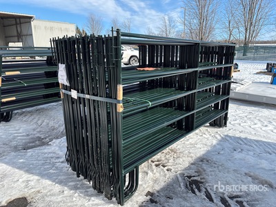 Quantity of (31) 2026 BYT RP96 9 ft 6 in x 5 ft Ranch Livestock Panel (Unused)