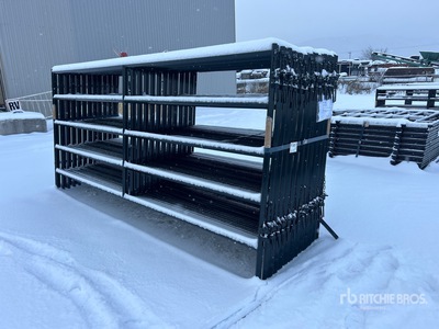 Quantity of (25) 2026 BYT DMPNL120 12 ft Diamond Recinto per bestiame (Unused)