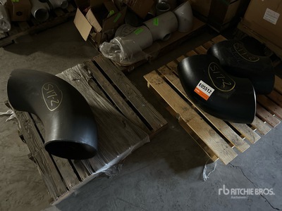 QTY (3) Carbon Fiber 90 degree Elbows