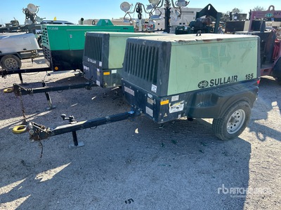 2015 Sullair 185 ABT 185 cfm Mobile Air Compressor