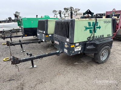2015 Sullair 185 ABT 185 cfm Mobile Air Compressor