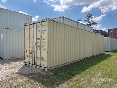 2026 40 ft High Cube Storage Container