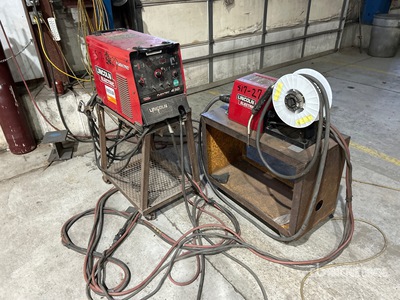2012 Lincoln Flextec 450 164 A MIG Electric Welder