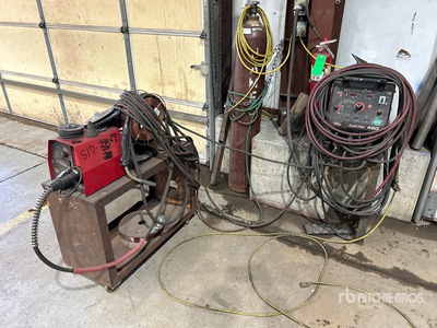 2012 Lincoln Flextec 450 190 A MIG Electric Welder