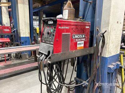 2012 Lincoln Flextec 450 164 A Mobile MIG Electric Welder