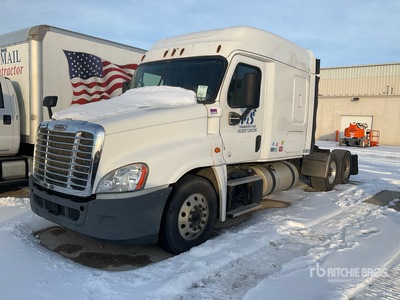 2016 Freightliner Cascadia 125 T/A Sleeper Truck Tractor (Inoperable)