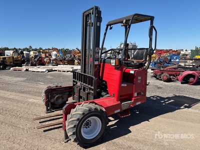 2017 Moffett M8 55.3NX 5500 lb 3x3 Truck Mounted Forklift