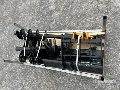 Quantity of (8) 2026 GIYI VCA-8 Mini Excavator Attachments - Fits Cat 301 (Unused)