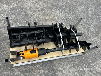 Quantity of (8) 2026 GIYI VCA-8 Mini Excavator Attachments - Fits Cat 301 (Unused)