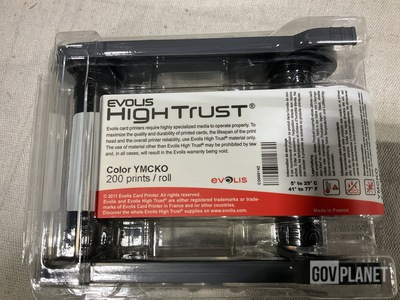 (119) Evolis R5F002AAA YMCKO Collor Ribbons