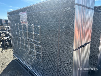 Quantity of (20) 2026 SUNTOP S0610 10 ft x 6 ft Chain Link Temporary سياج الموقع (Unused)