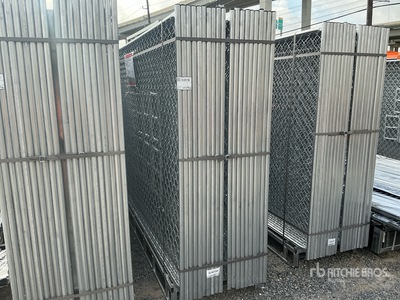 Quantity of (20) 2026 SUNTOP S0610 10 ft x 6 ft Chain Link Temporary Bauzaun (Unused)