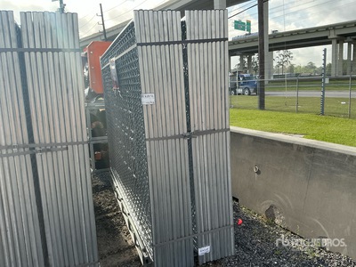 Quantity of (20) 2026 SUNTOP S0610 10 ft x 6 ft Chain Link Temporary Bauzaun (Unused)