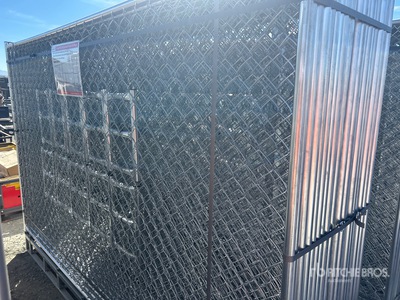 Quantity of (20) 2026 SUNTOP S0610 10 ft x 6 ft Chain Link Temporary Site Fence (Unused)