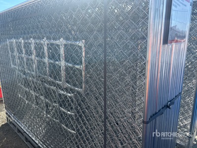 Quantity of (20) 2026 SUNTOP S0610 10 ft x 6 ft Chain Link Temporary سياج الموقع (Unused)
