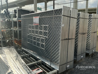 Quantity of (20) 2026 SUNTOP S0610 10 ft x 6 ft Chain Link Temporary Site Fence (Unused)