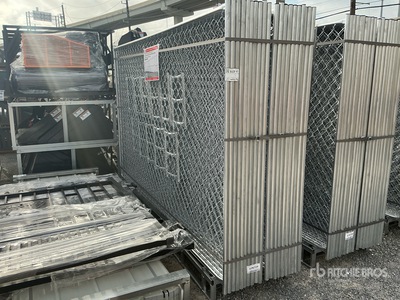 Quantity of (20) 2026 SUNTOP S0610 10 ft x 6 ft Chain Link Temporary Bauzaun (Unused)