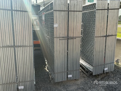 Quantity of (20) 2026 SUNTOP S0610 10 ft x 6 ft Chain Link Temporary Bauzaun (Unused)