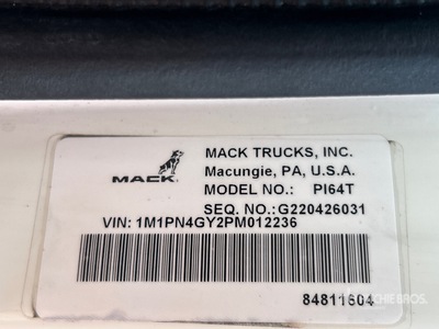 2023 Mack PI64T Pinnacle 6x4 Ciągnik siodłowy T/A z kabiną dzienną