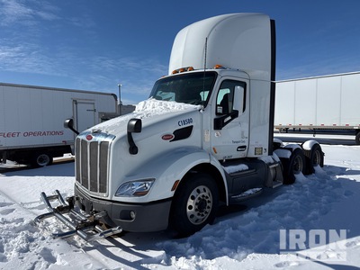 2019 Peterbilt M579 6x4 T/A Day Cab Truck Tractor