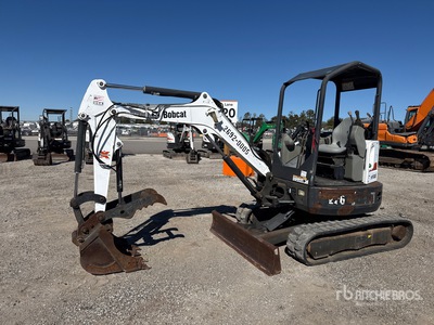 2018 Bobcat E26 Mini pelle hydraulique