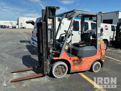 2003 Toyota 7FGCU25 4500 lb Cushion Tire Forklift