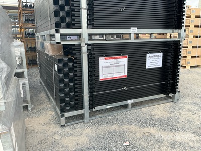 Quantity of (32) 2026 SUNTOP S0608-32 8 ft x 6 ft Powder Coated Wrought Iron Fencing (Unused)