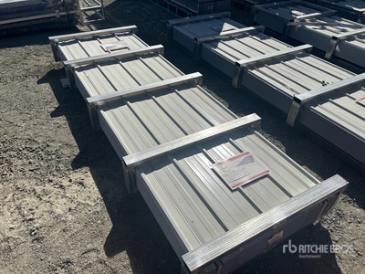 Quantity of (200) 2026 SUNTOP S3048C Corrugated PPGI Steel Panels (Unused)