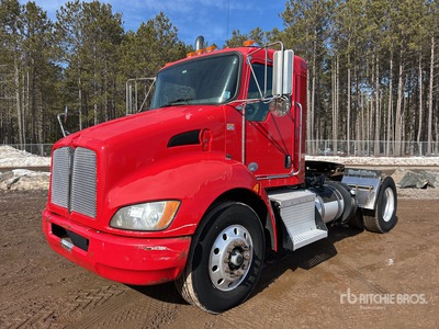 2012 Kenworth T370 4x2 Ciągnik siodłowy z kabiną dzienną S/A