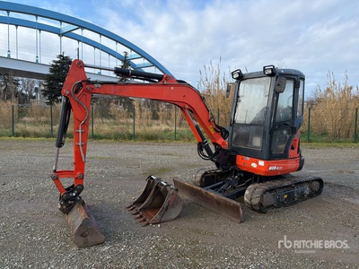 2016 Kubota U35-3M3 Mini-Pelle を見 Mini Excavator
