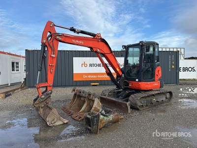 2018 Kubota U55-4 Mini-Pelle Mini Excavator