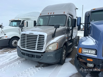 2017 Freightliner Cascadia 125 6x4 Tracteur Routier Couchette (Inoperable)