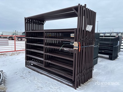 Quantity of (21) 2025 BYT ALYFRMGTE102 10 ft Alley Frame Livestock Gate (Unused)