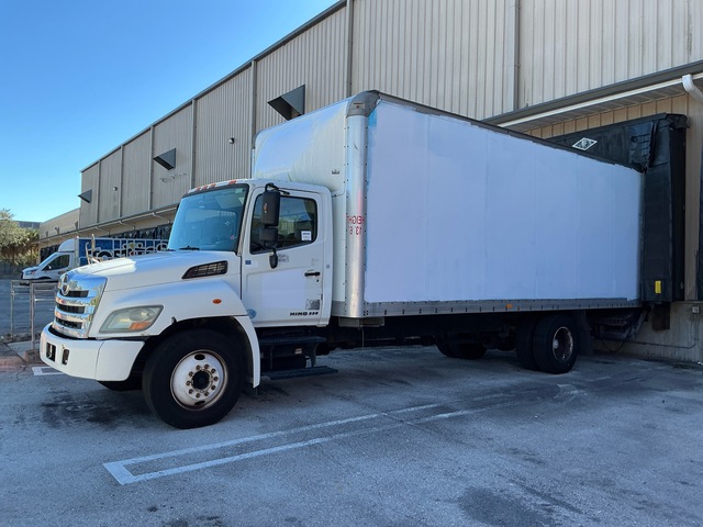2012 Hino 268 4x2 Van Truck