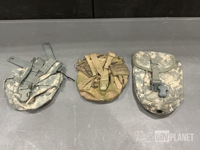 (181) Entrenching Tool Carriers, (94) Canteen Pouches & Assorted Items