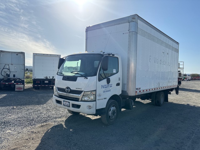 2015 Hino 194 4x2 Van Truck (Inoperable)