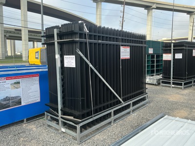 Quantity of (30) 2026 SUNTOP S0710-30 10 ft x 7 ft Powder Coated Fencing (Unused)