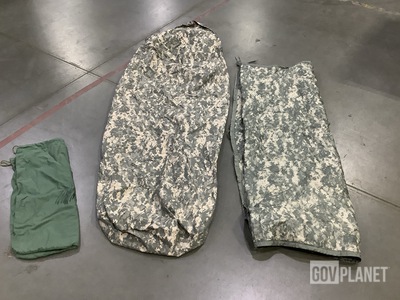 (60) Clothing Bags, (22) Bivy Covers, (51) Barracks Bags & (13) Poncho Liners