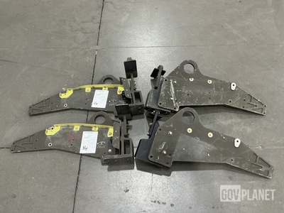 (4) Contract Fabrication & Design 6073-A201-104-01 Tow Plate Assemblies