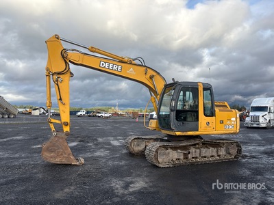 2007 John Deere 120C Excavadora de Cadenas