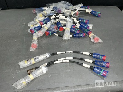 (18) Harris 10535-0720-B17 Cable Assemblies