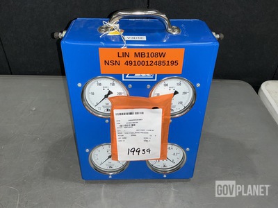 Ate 3.9305-1020.4 Pressure Gauge Unit