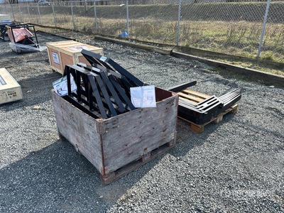 Quantity of (6) 2026 Mower King SA 48 in Skid Steer Forks (Unused)