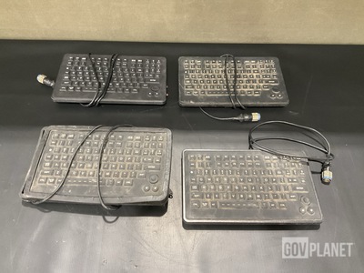 (4) IKey SLK-880-FSR-D38999-GD Keyboards