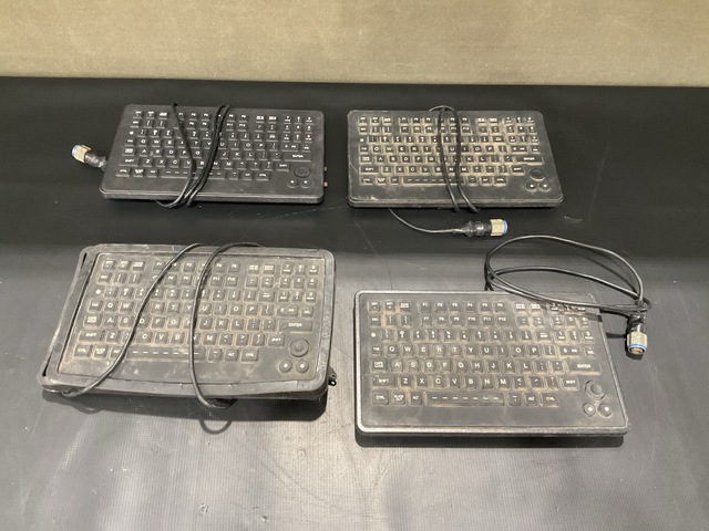 (4) IKey SLK-880-FSR-D38999-GD Keyboards