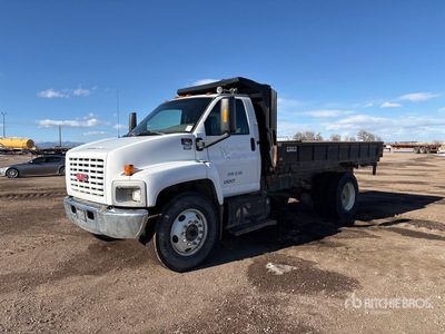 2004 GMC 7500 4x2 S/A Side Dump Truck